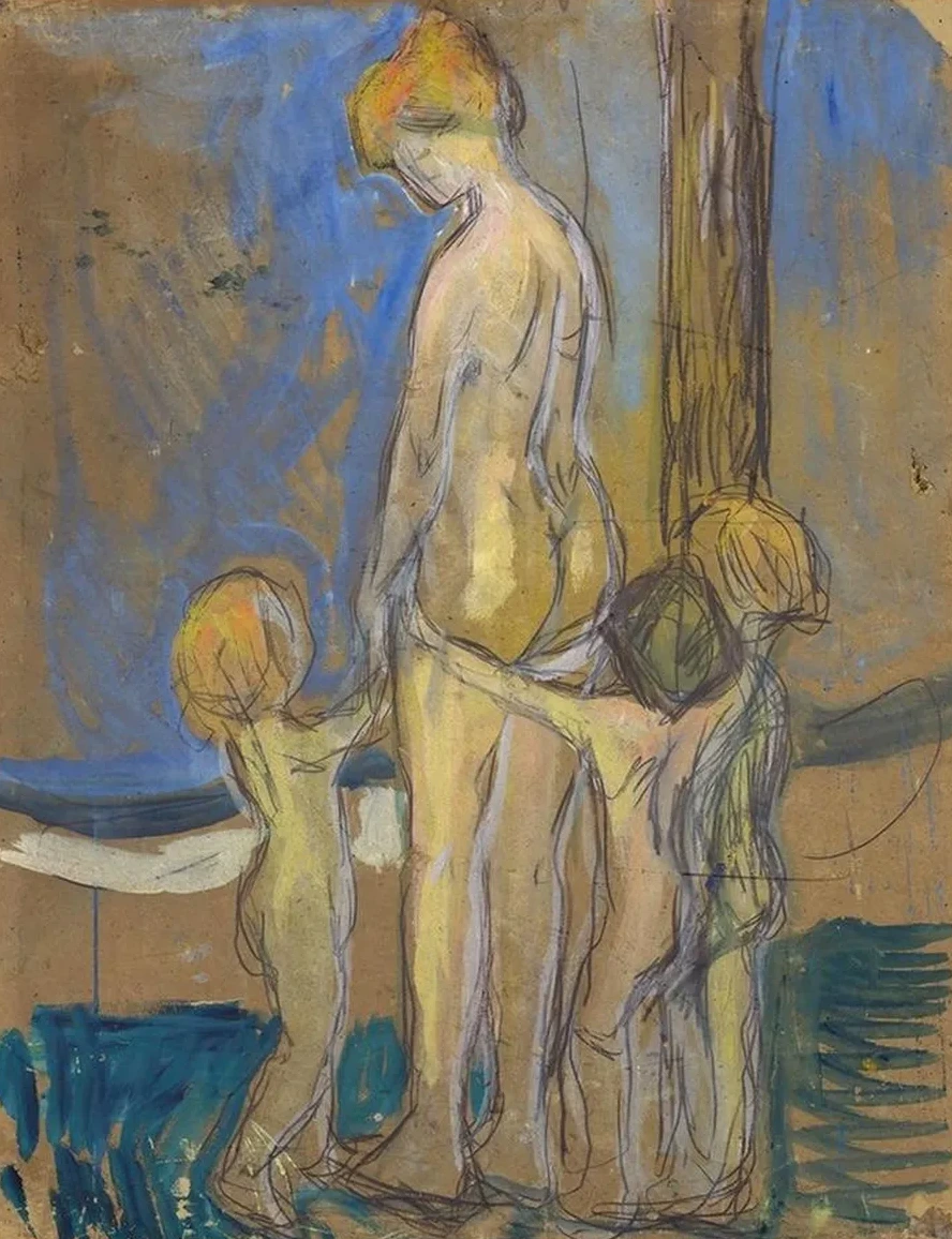 Woman with Children