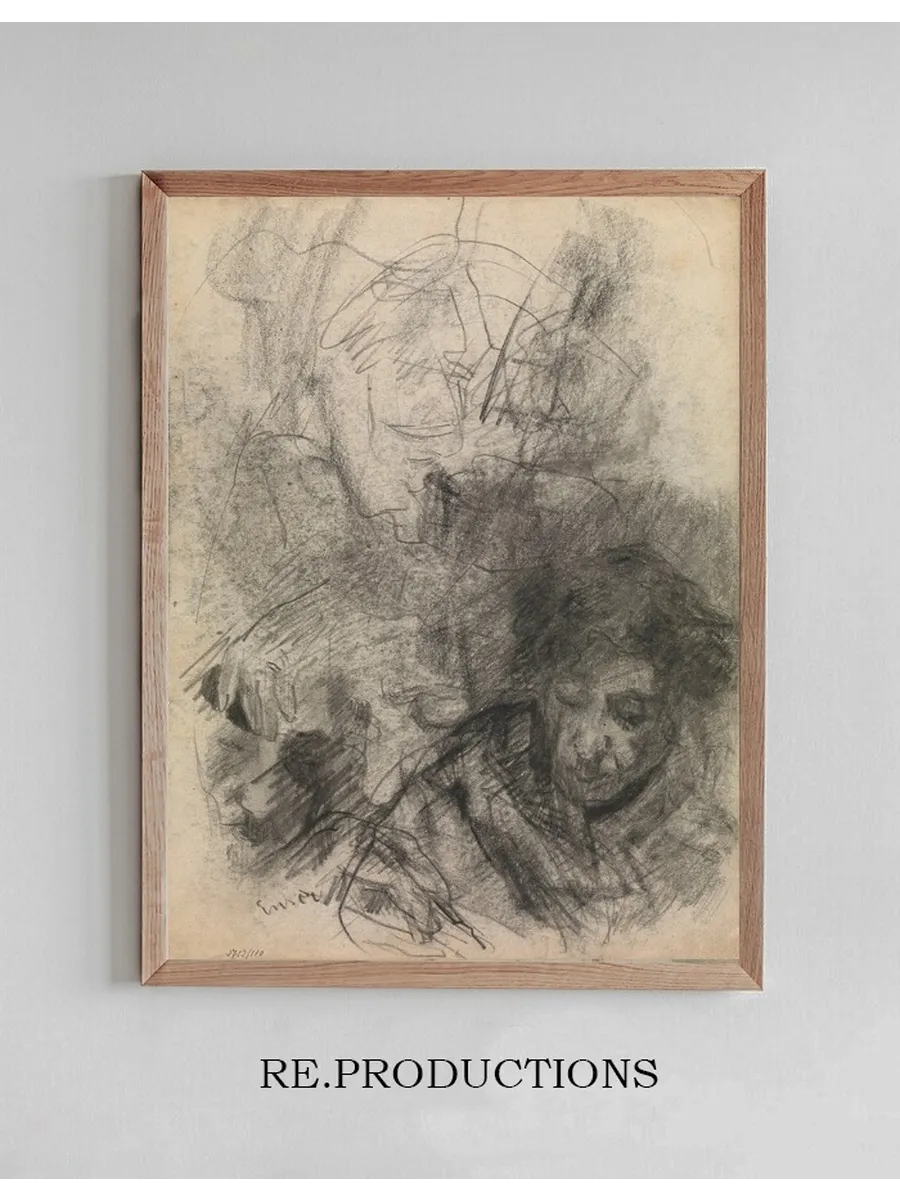 Woman with Downcast Gaze