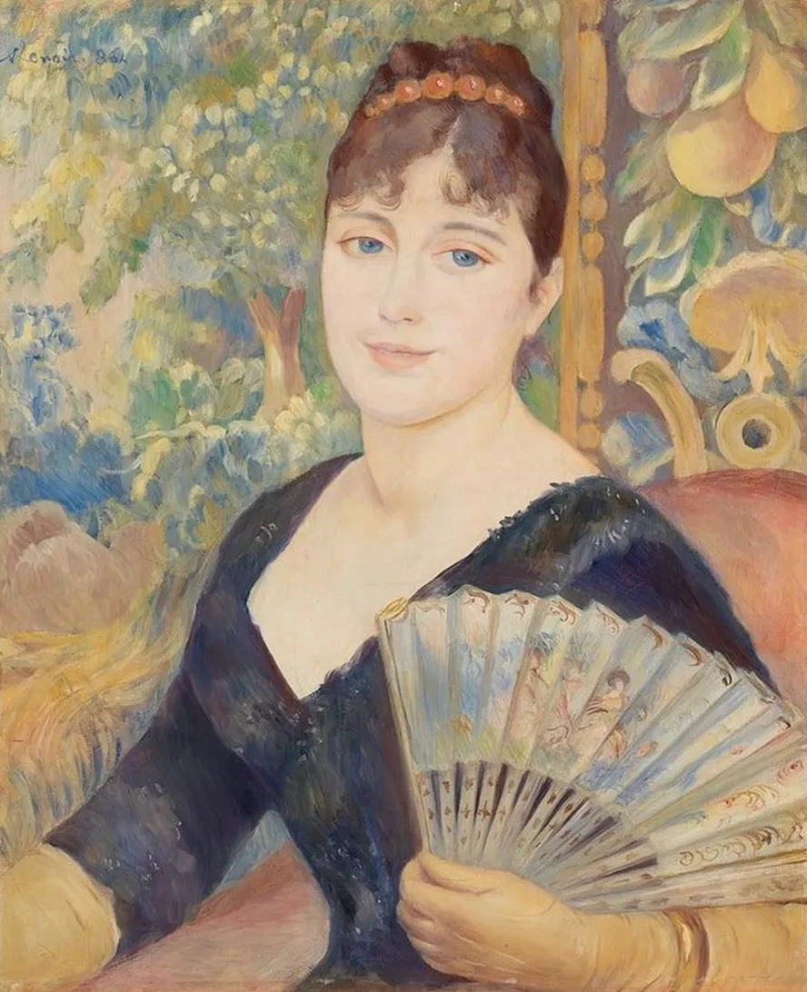 Woman with Fan (femme L Ventail)