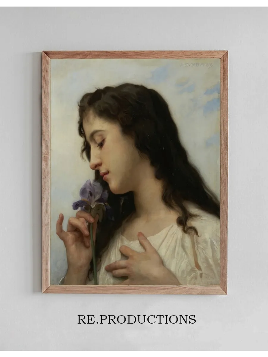 Woman with Iris
