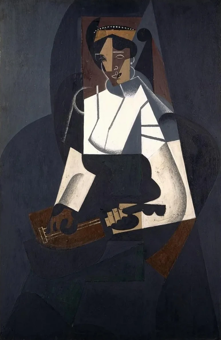 Woman with Mandolin