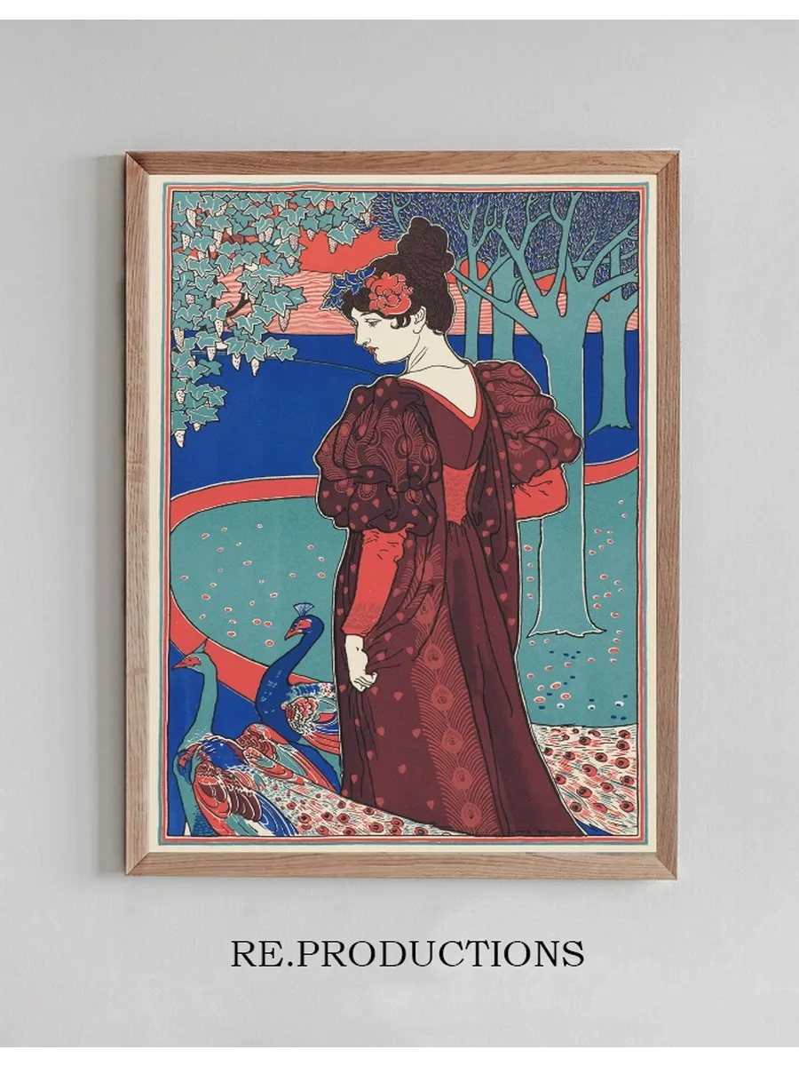 Woman with Peacocks (La Femme au Paon)