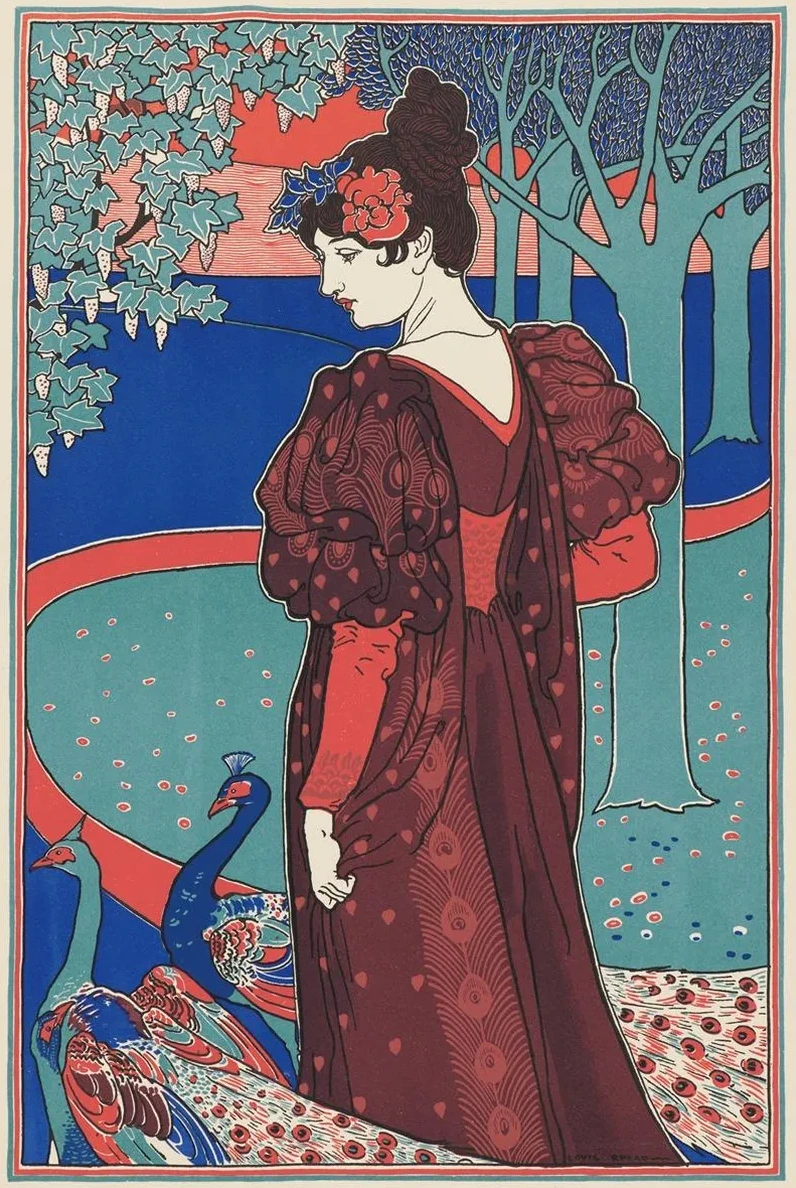 Woman with Peacocks (La Femme au Paon)