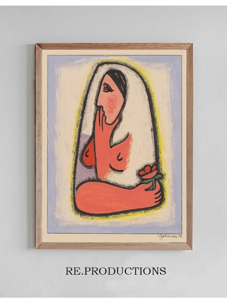Woman with a Flower
