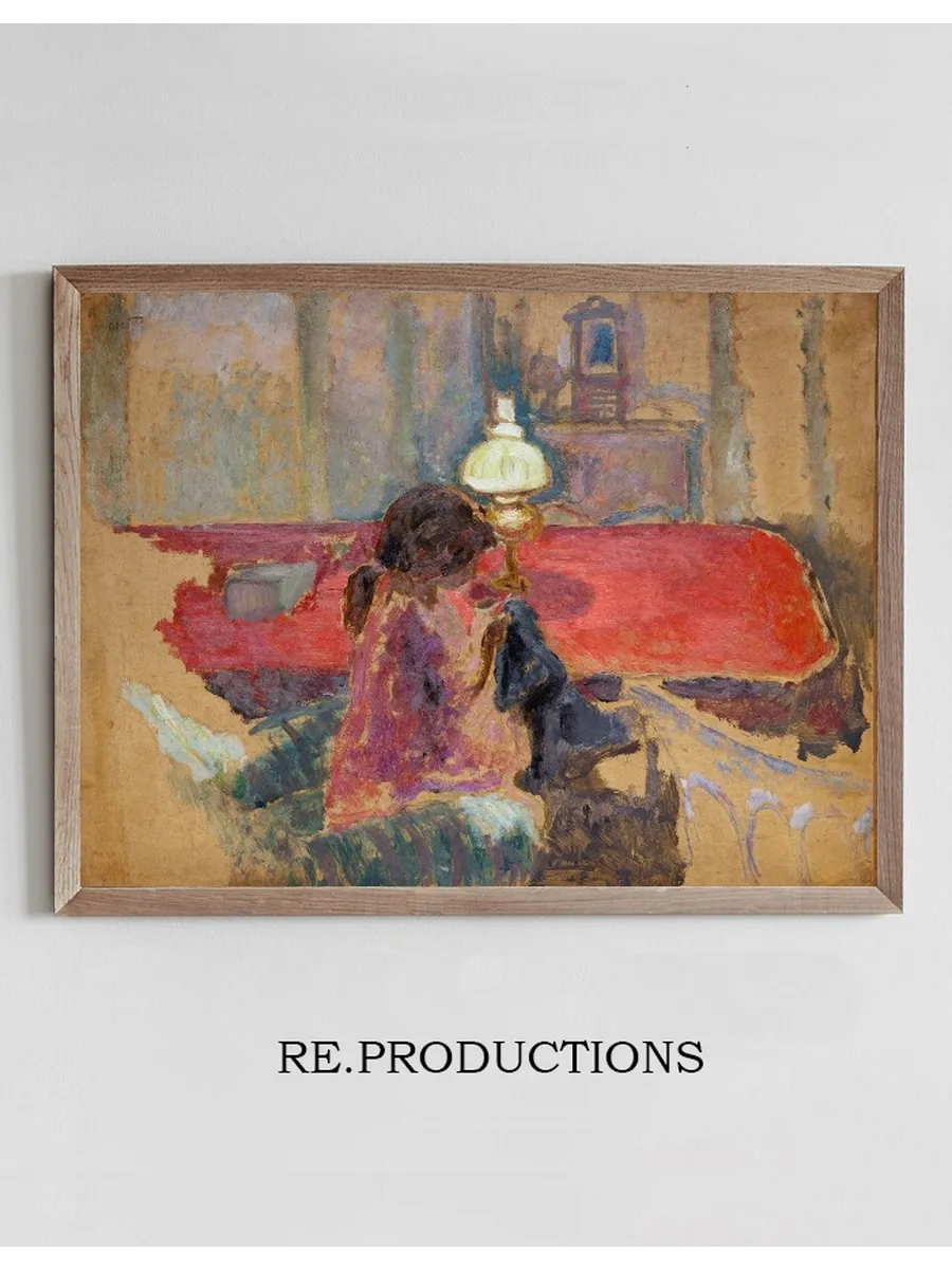 Woman with a Lamp