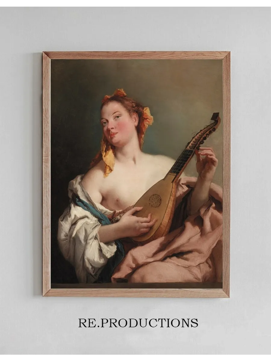 Woman with a Mandolin