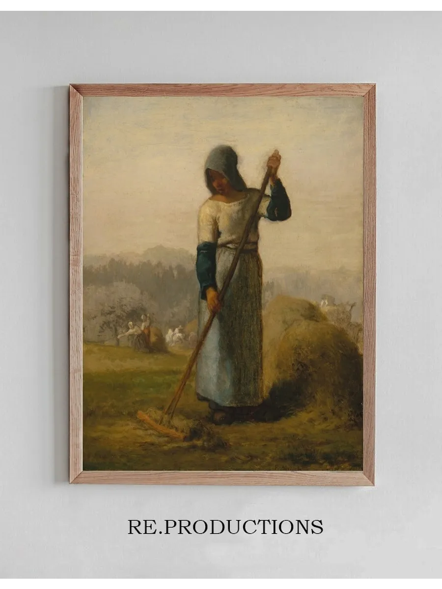 Woman with a Rake