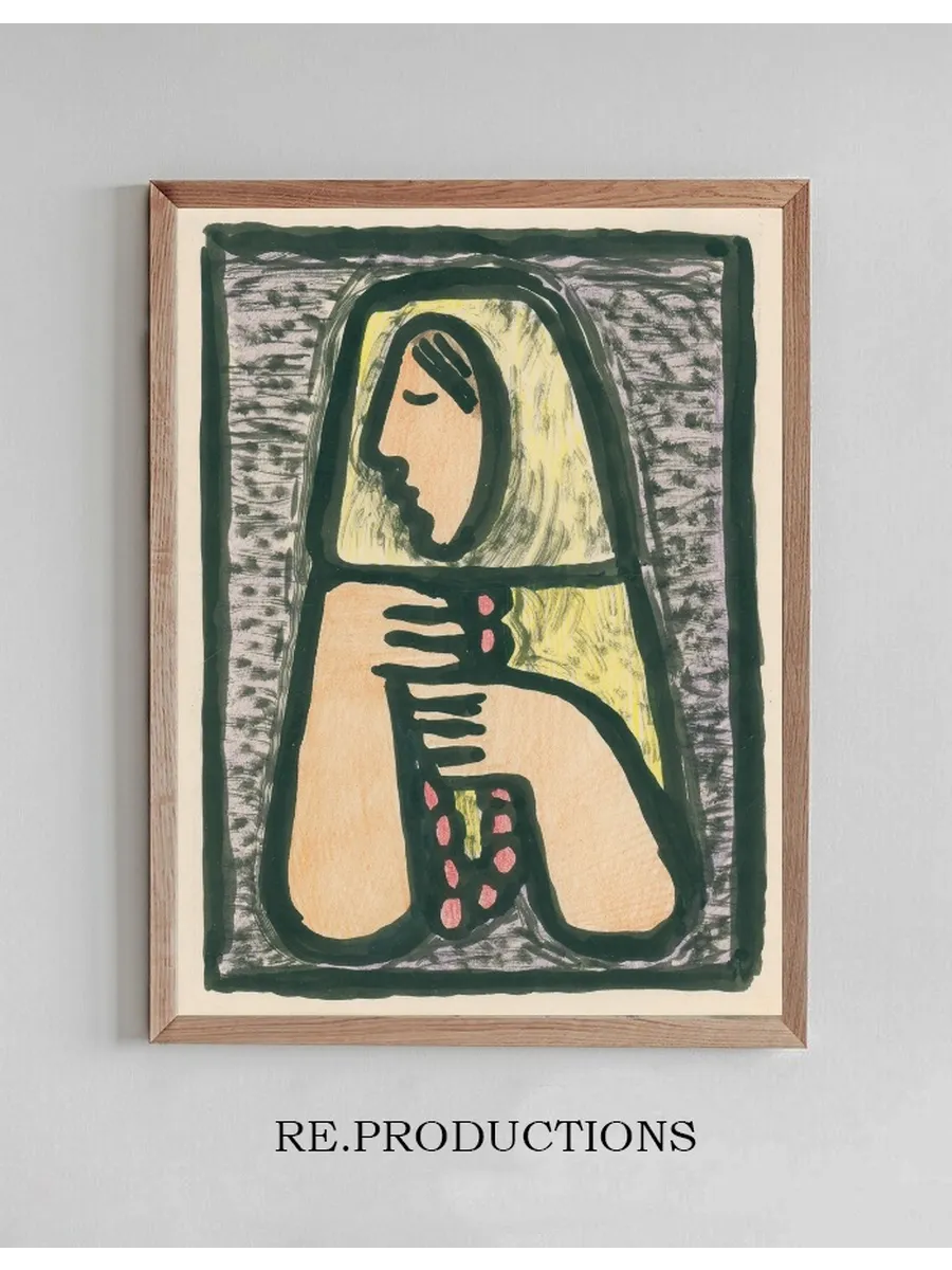 Woman with a Rosary