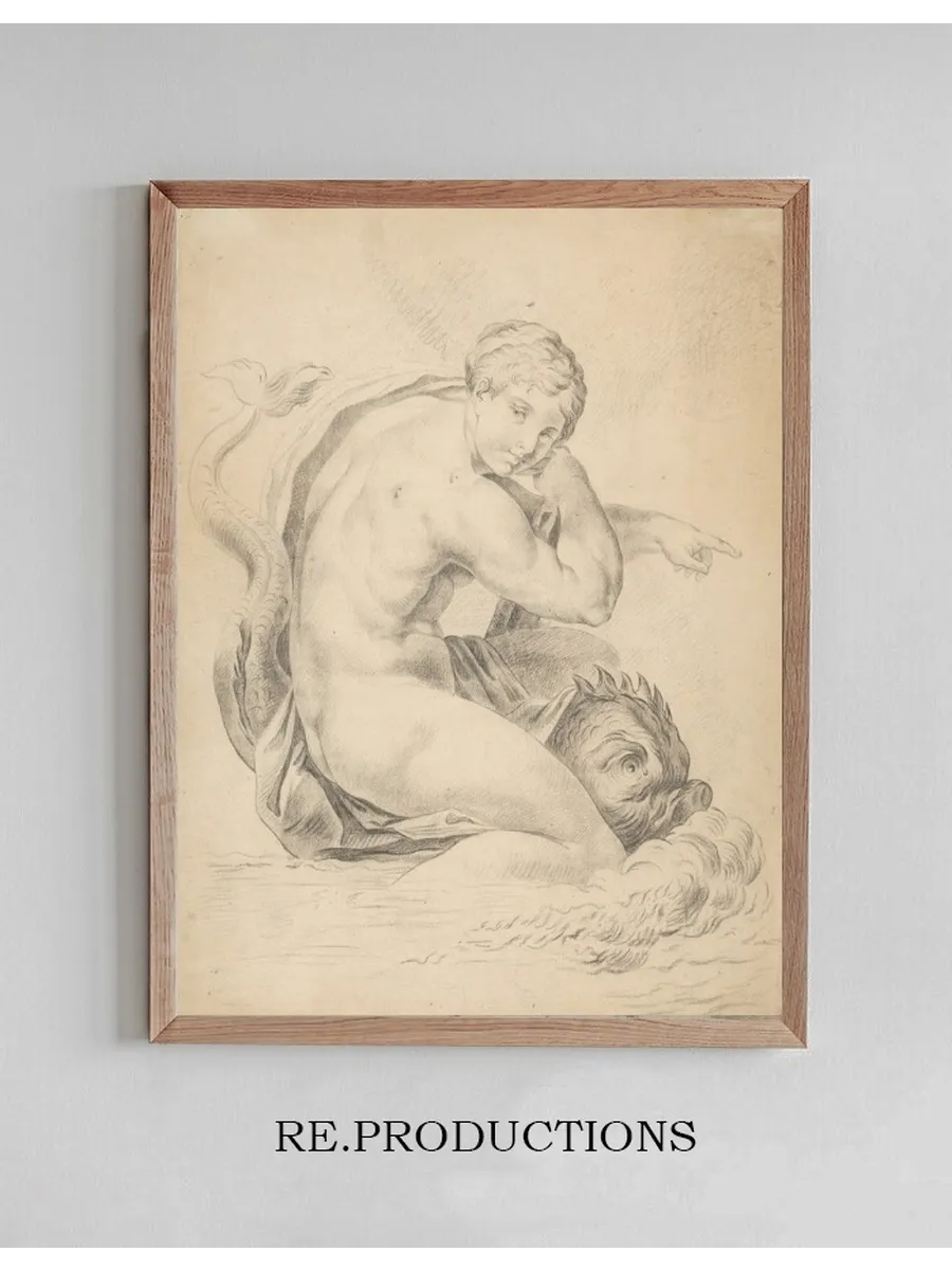 Woman with a Dolphin