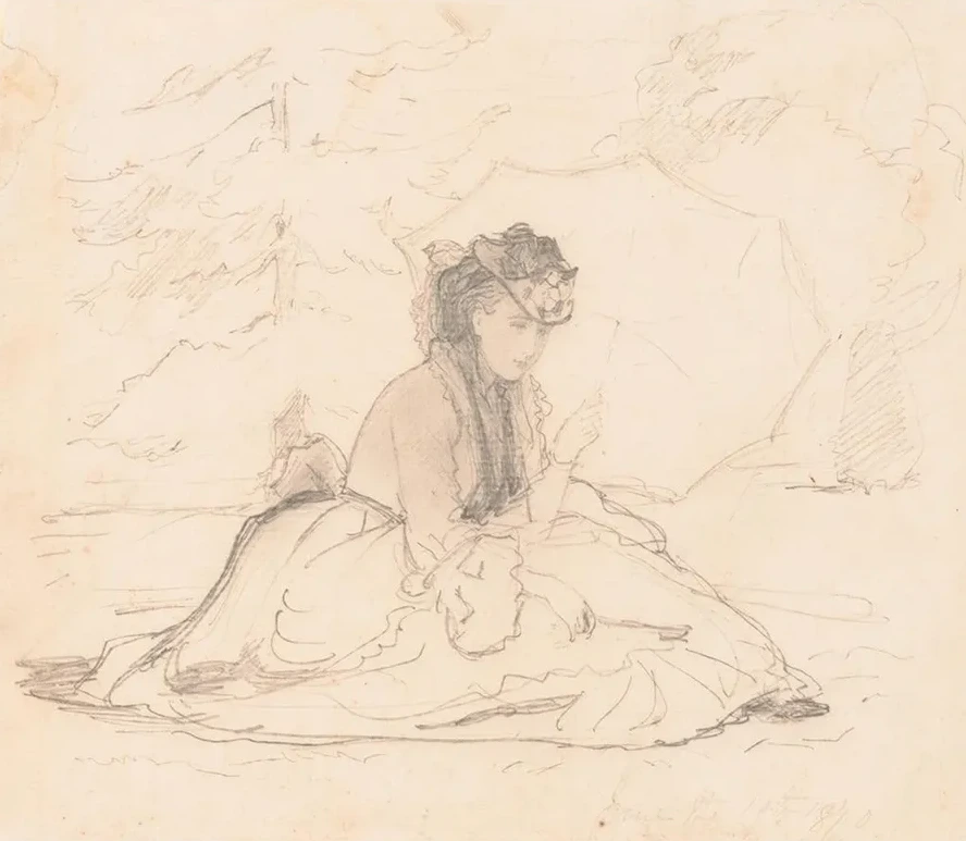 Woman with a Parasol