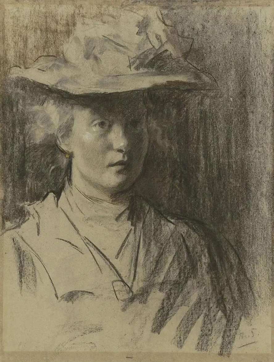 Woman with Hat