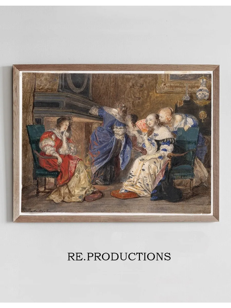Women in an Interior
