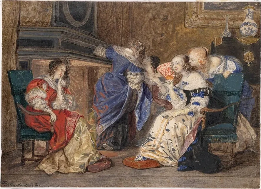 Women in an Interior