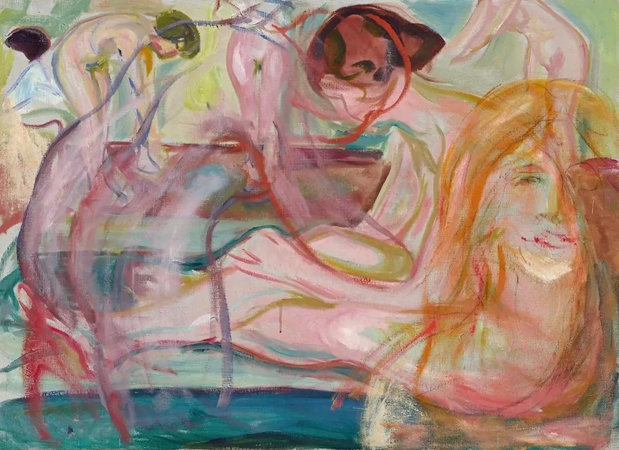 Women in the Bath