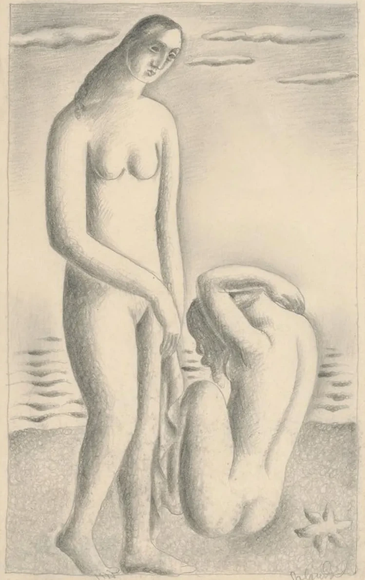 Women on the Seashore
