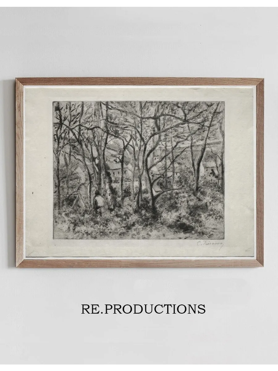 Wooded Landscape at L Hermitage, Pontoise