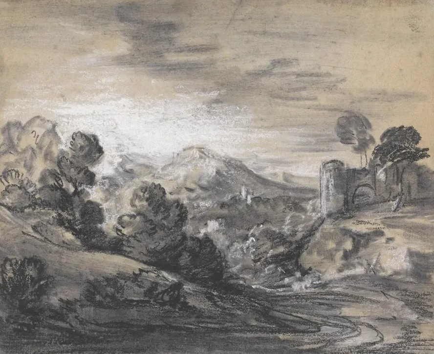 Wooded Landscape with Castle