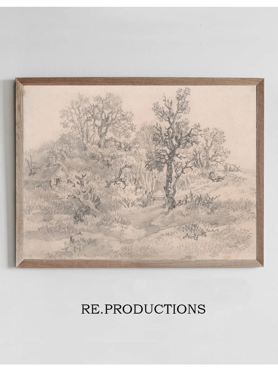 Wooded Landscape with Cottage, Cowherd, and Cow
