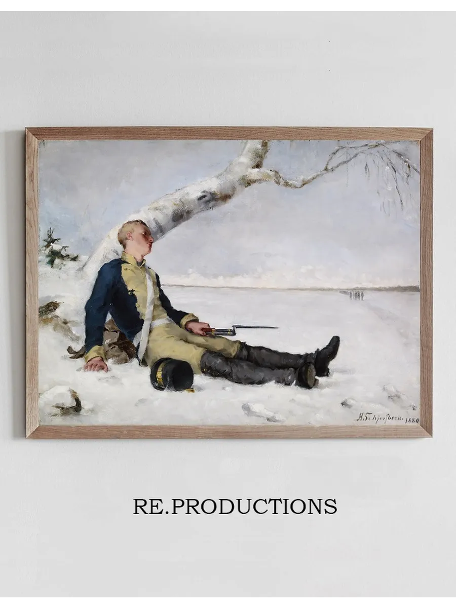 Wounded Warrior In The Snow
