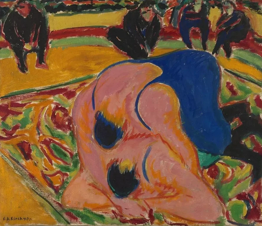 Wrestlers in a Circus