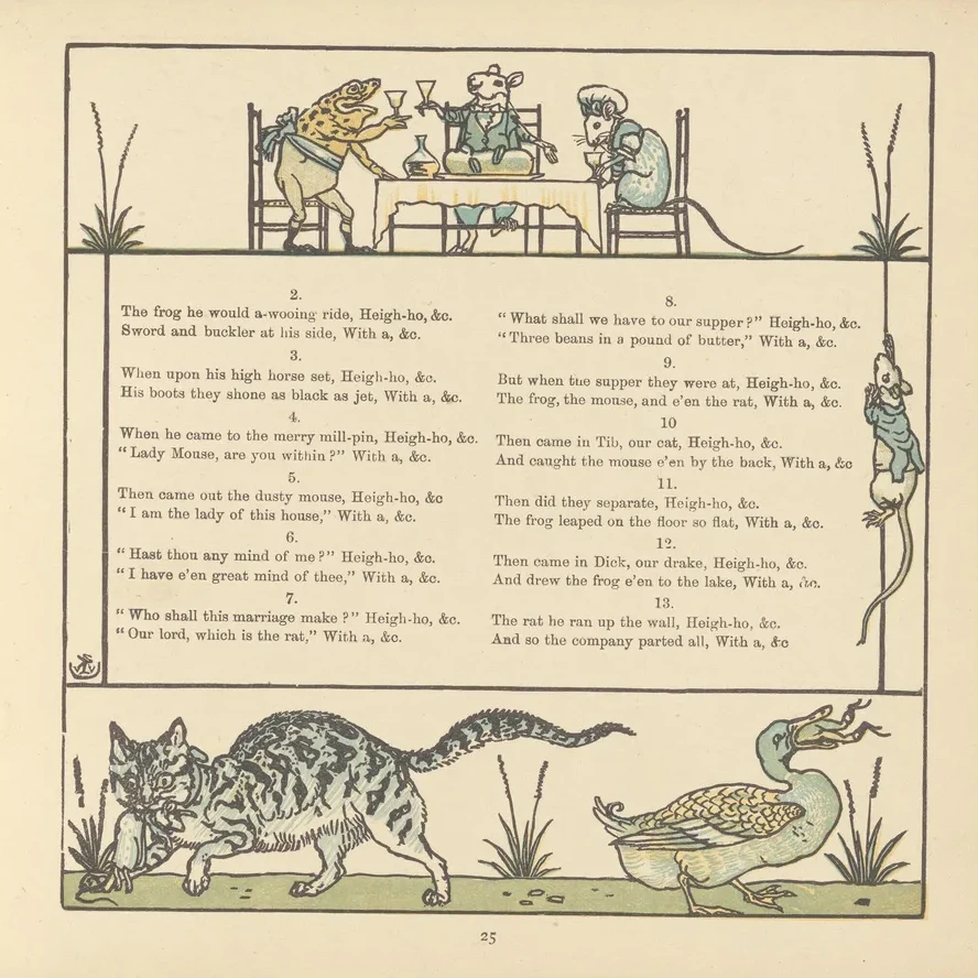 Ye Frogs Wooing