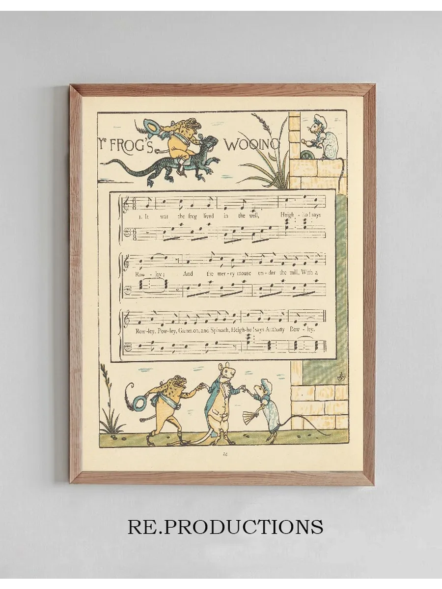 Ye Frogs Wooing