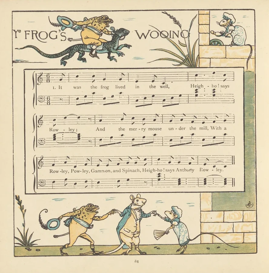 Ye Frogs Wooing