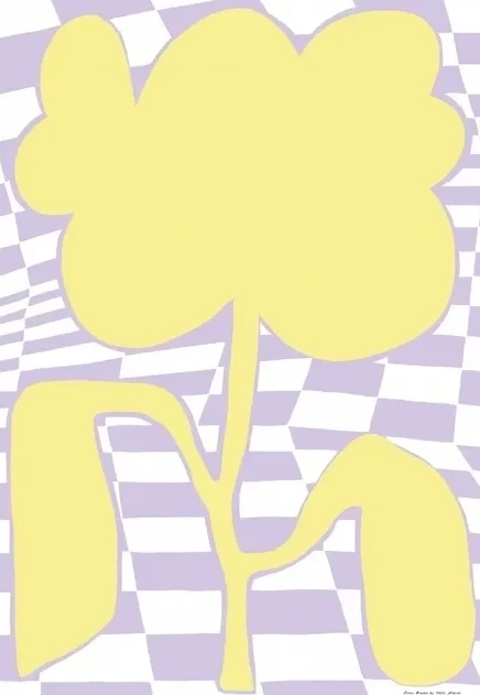 Yellow Disco Blume