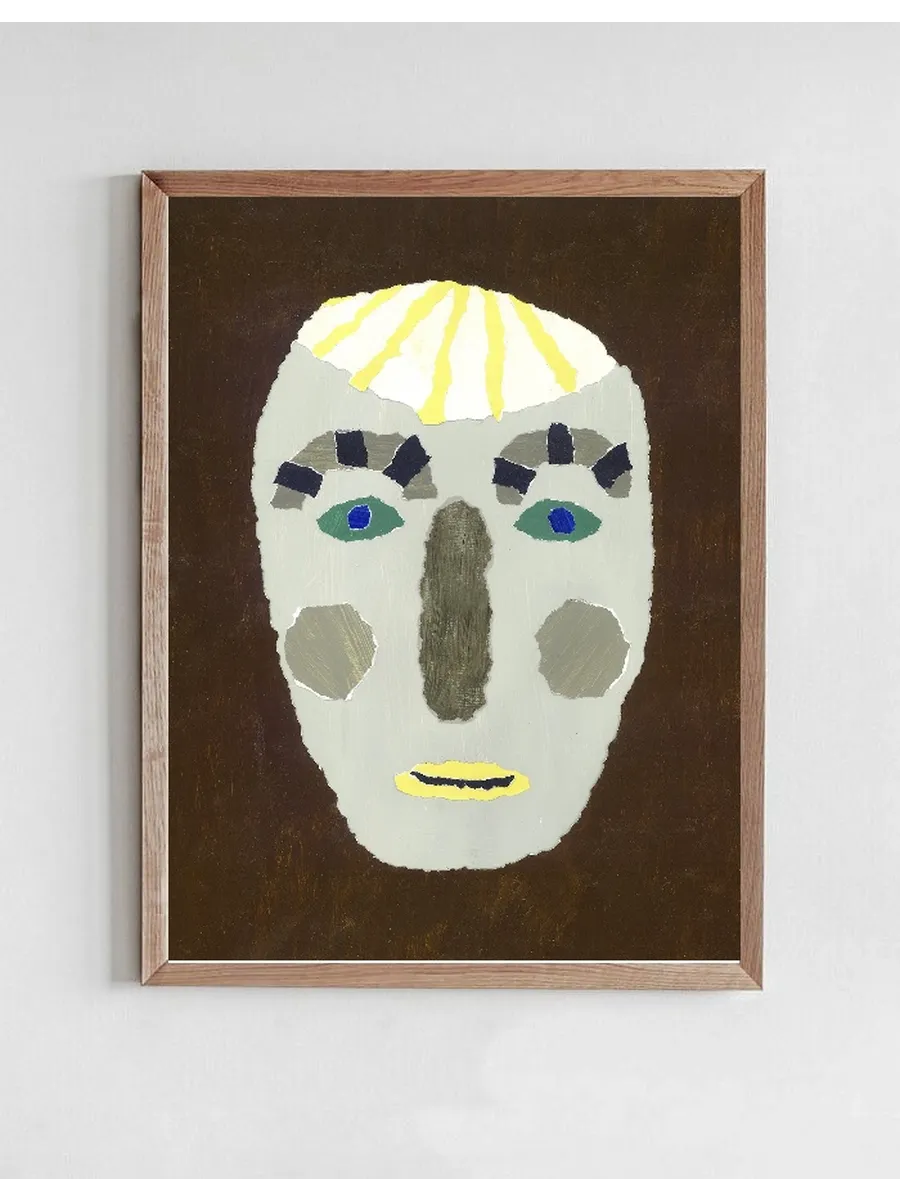 Yellow Hair Portrait