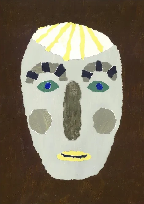 Yellow Hair Portrait
