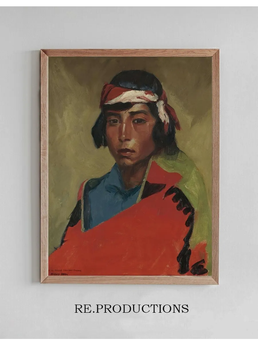 Young Buck Of The Tesuque Pueblo