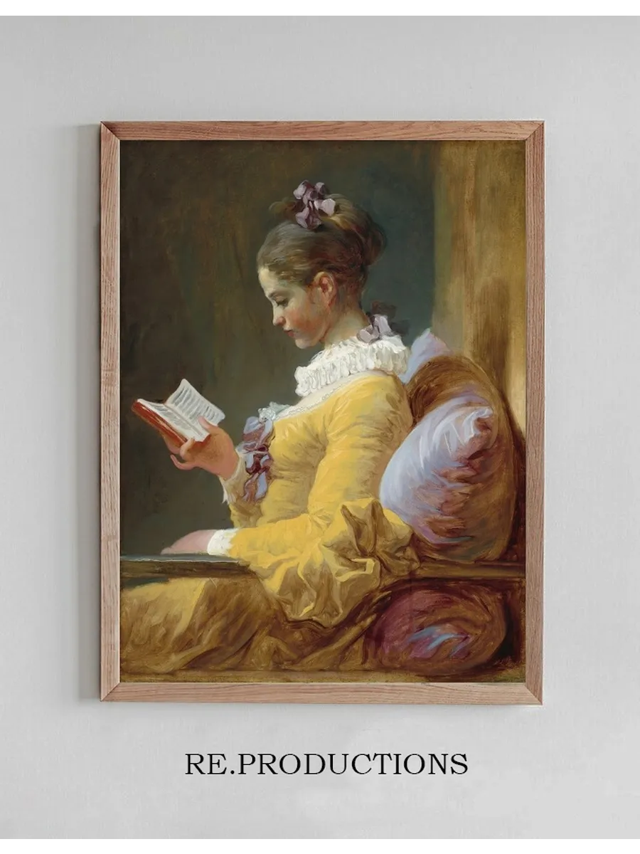 Young Girl Reading