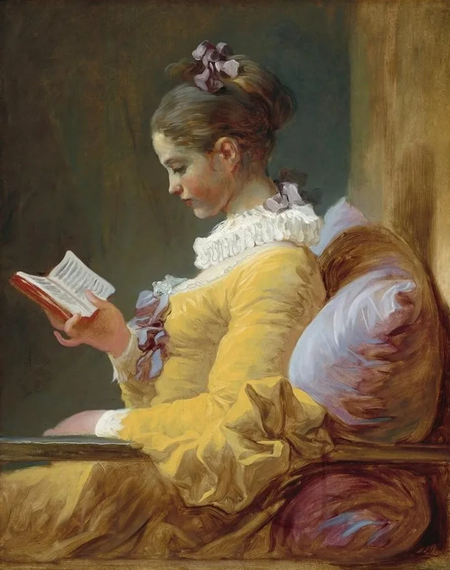Young Girl Reading