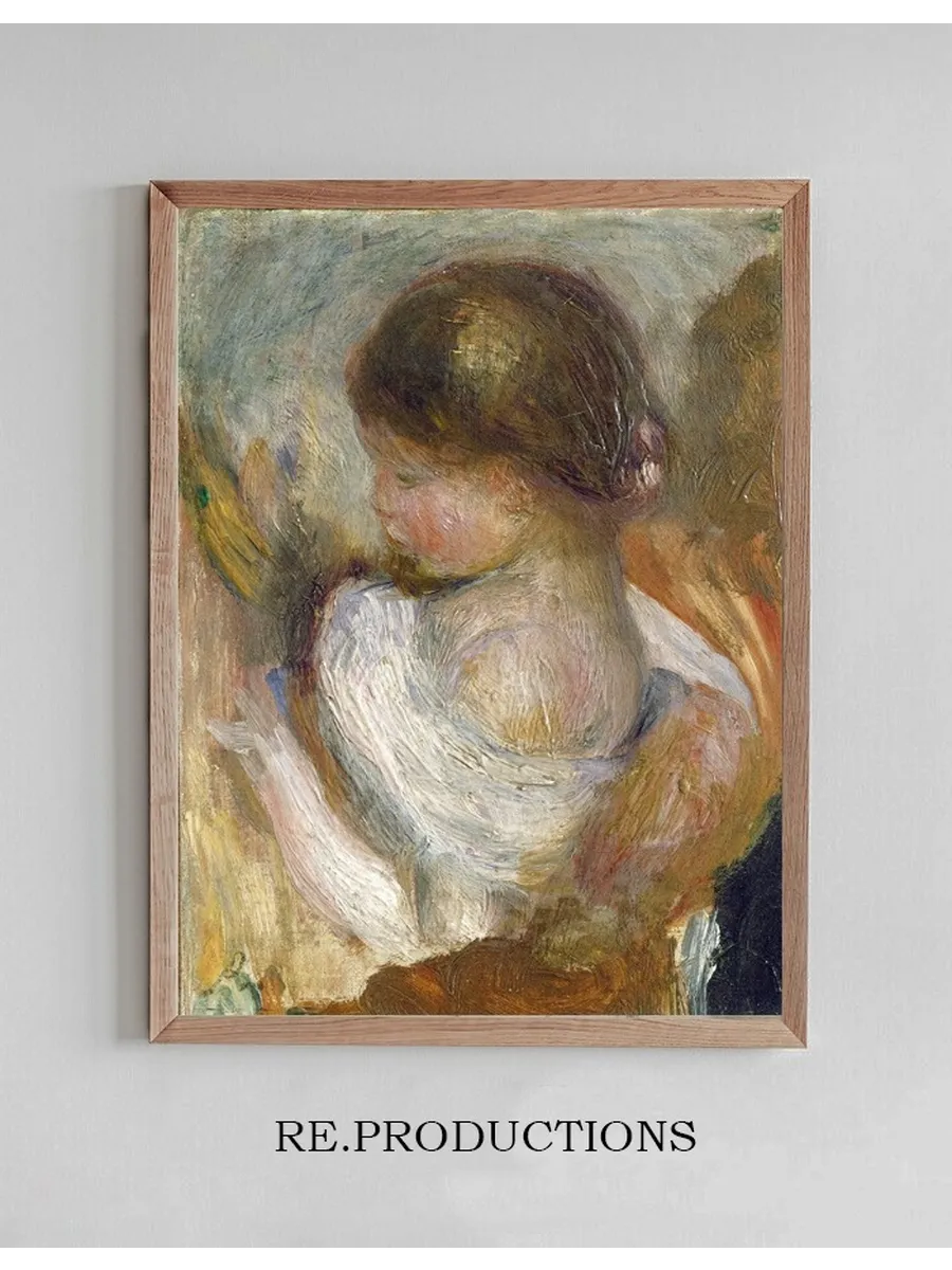 Young Girl Reading