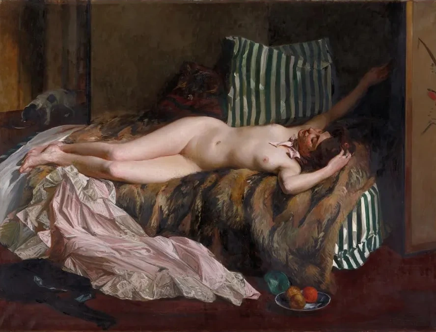 Young Girl after a Masked Ball (La petite masque)