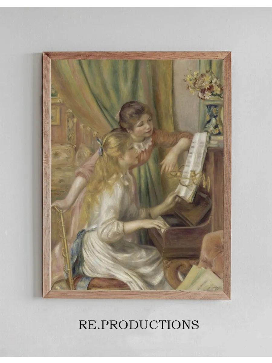 Young Girls at the Piano