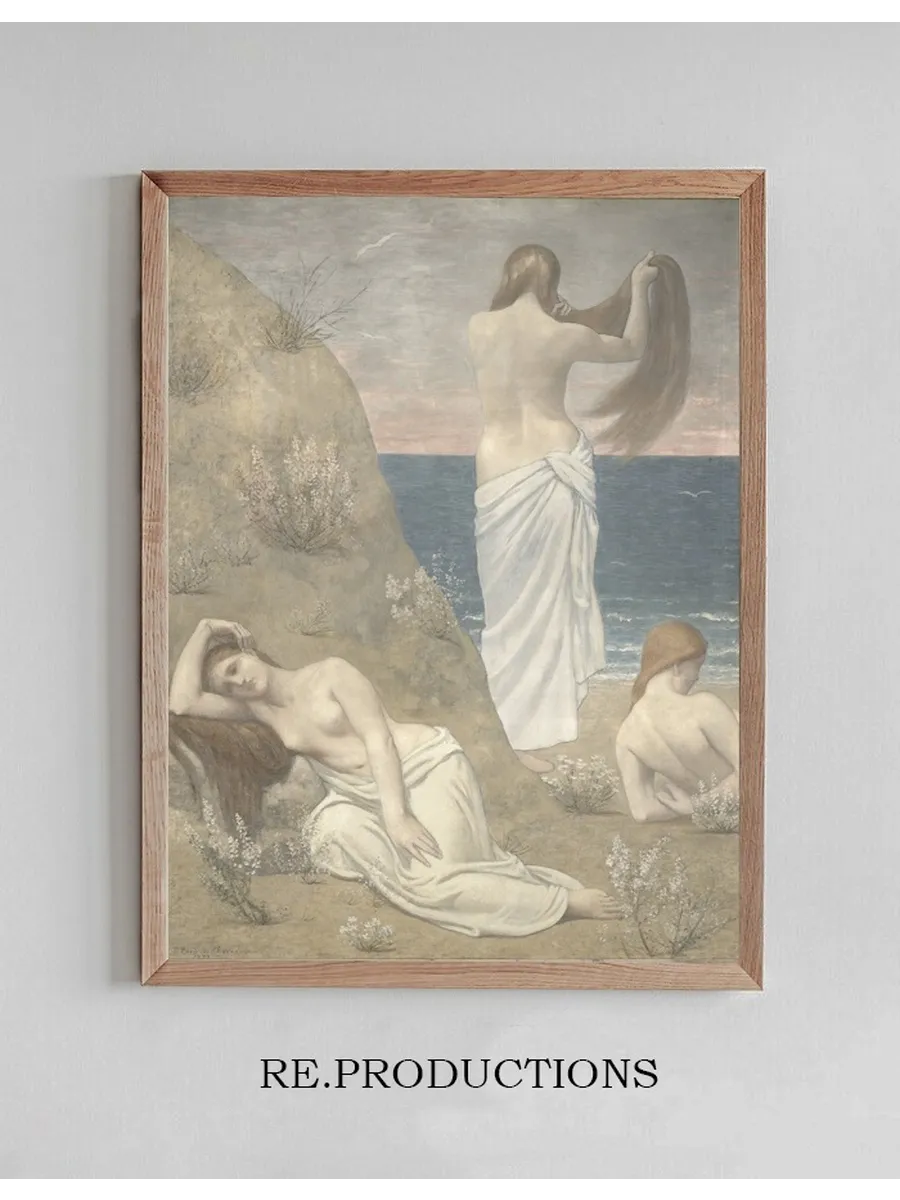 Young Girls by the Seaside