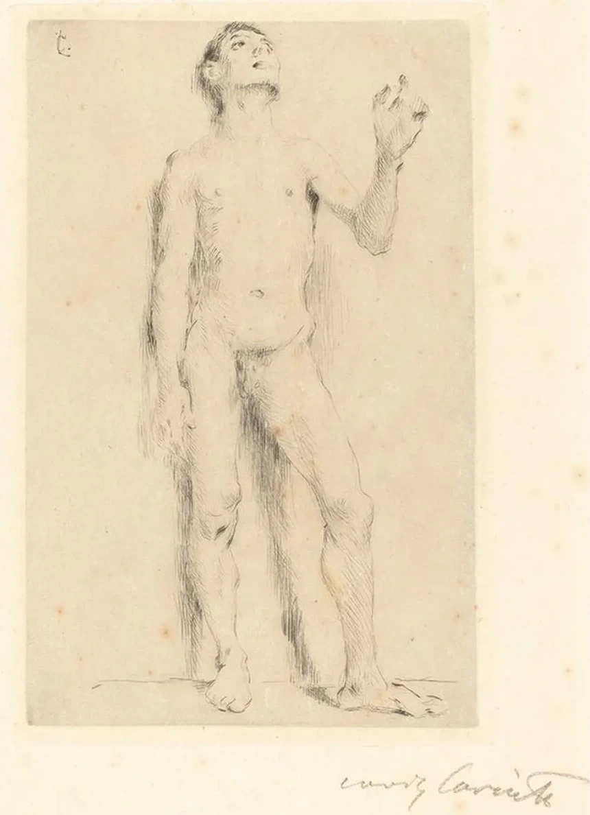 Young Male Nude (J nglingsakt)