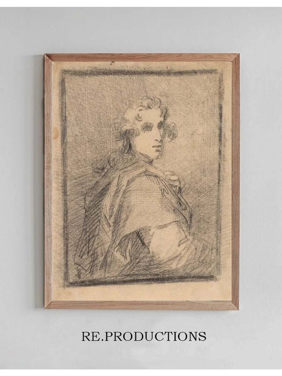 Young Man Seated in Robes