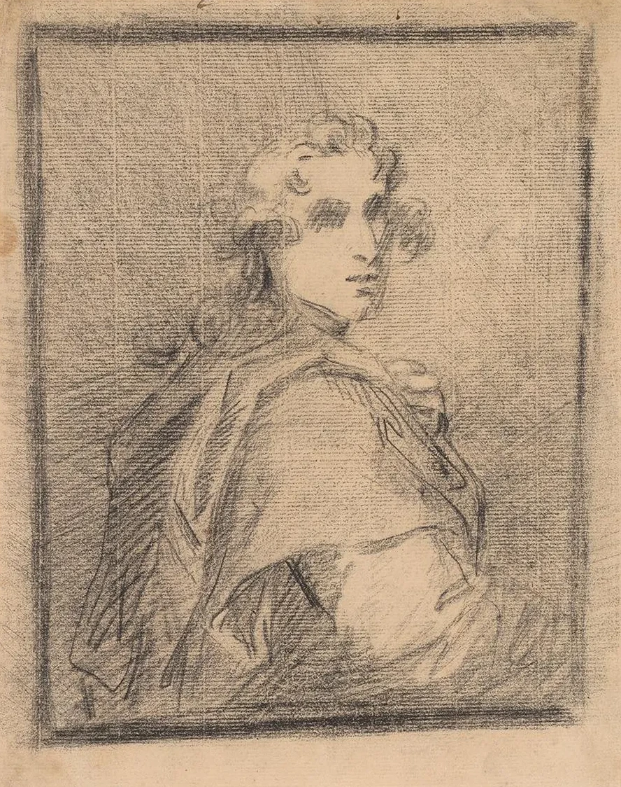Young Man Seated in Robes