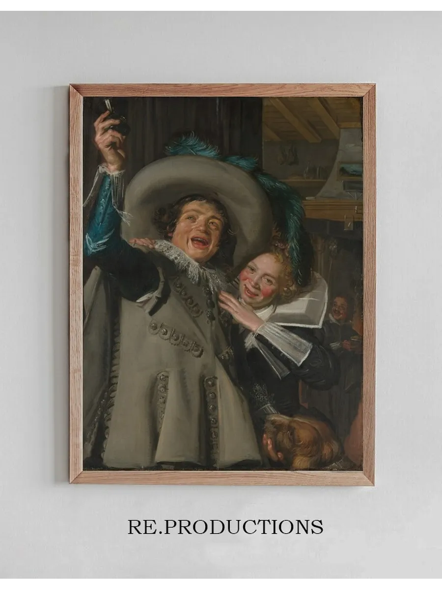 Young Man and Woman in an Inn