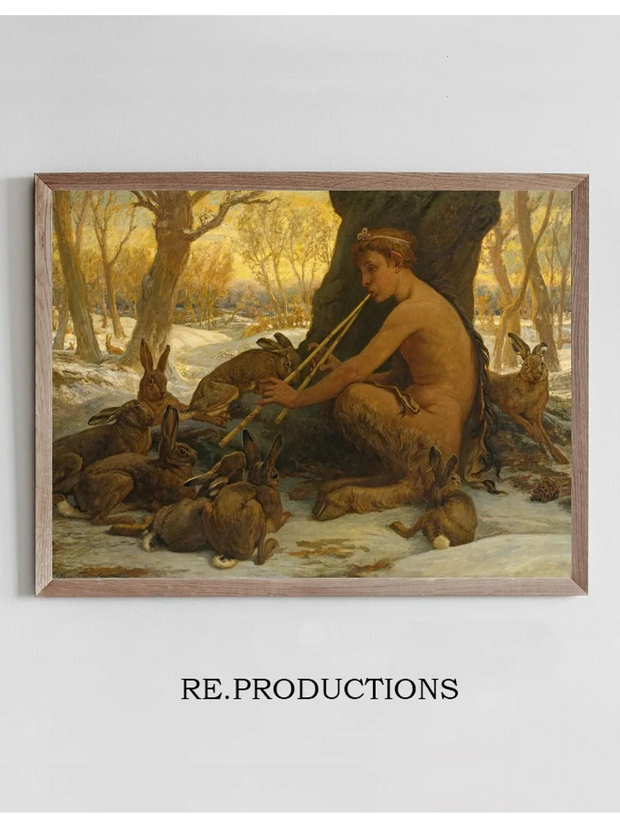 Young Marsyas (Marsyas Enchanting The Hares)