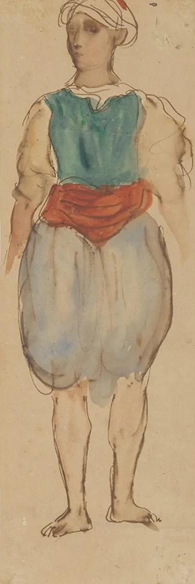 Young Moroccan, Standing