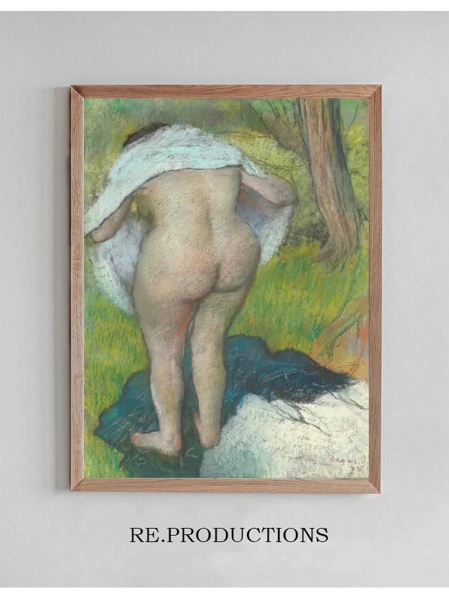 Young Woman Dressing Herself