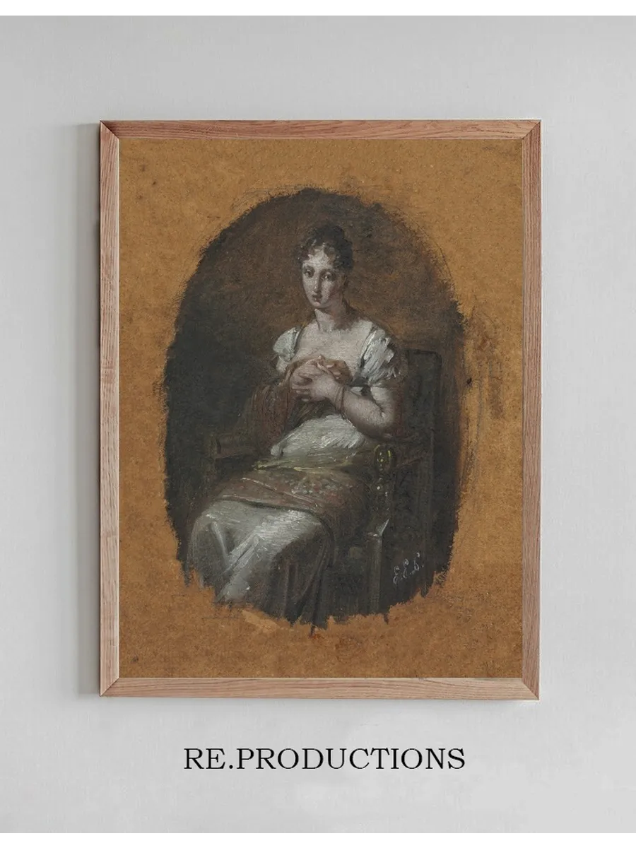 Young Woman Seated