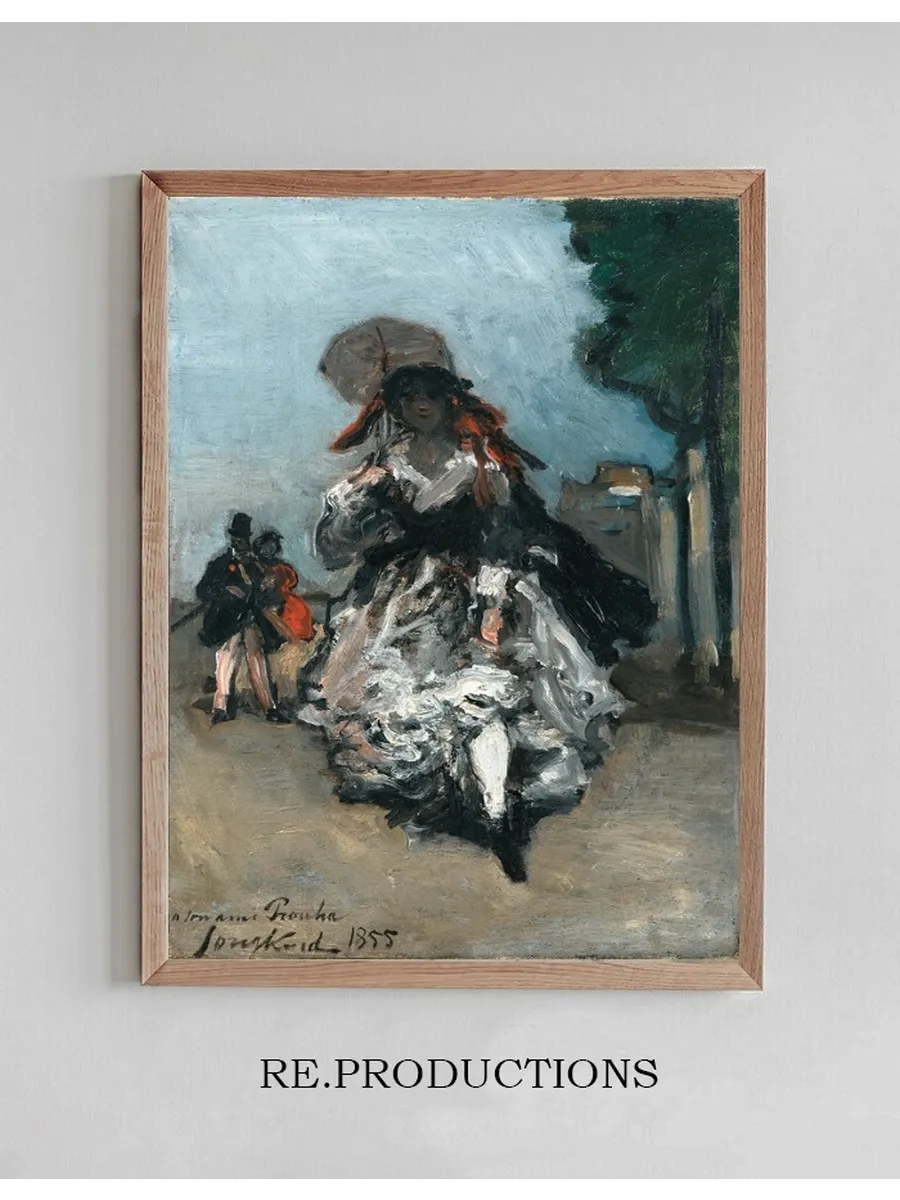 Young Woman With A Parasol