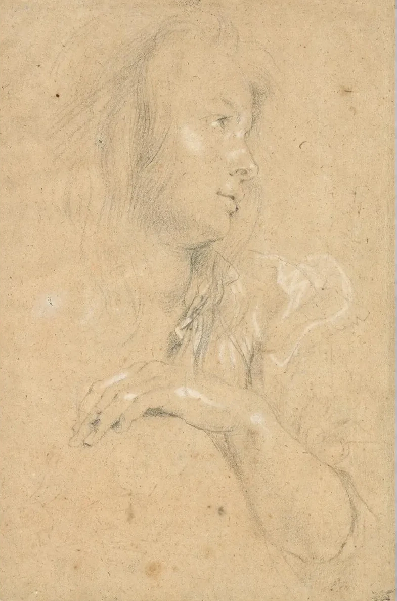 Young Woman in Profile