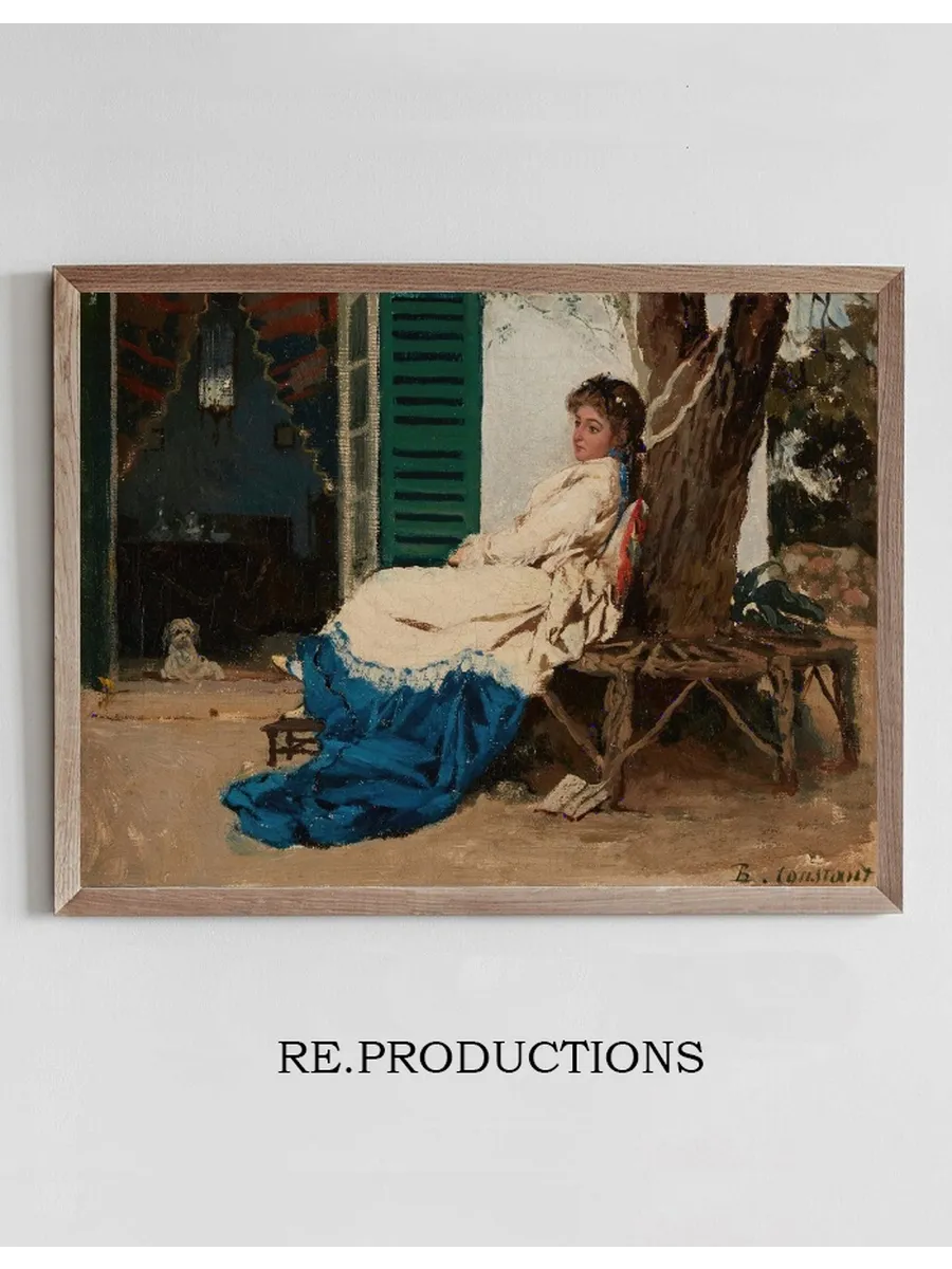Young Woman in a Garden
