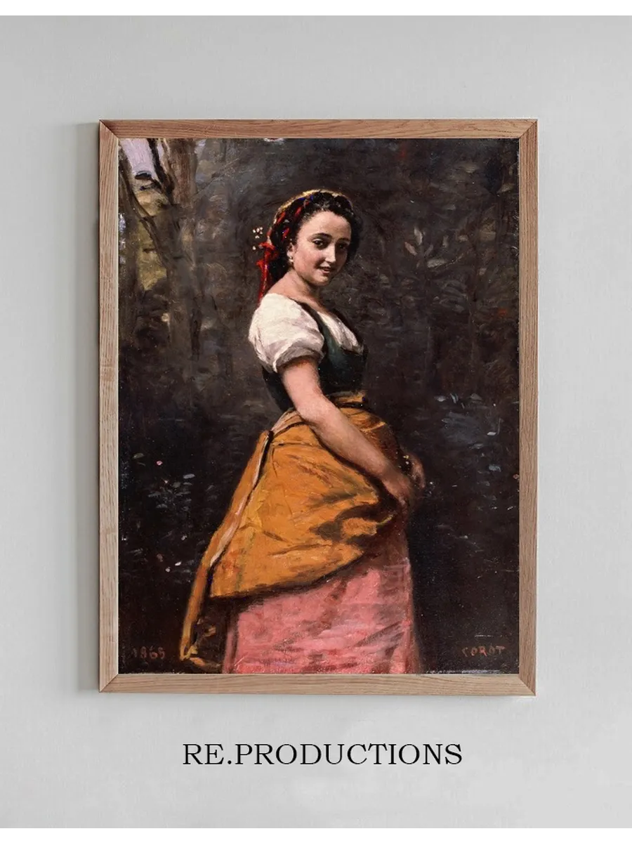 Young Woman in the Woods