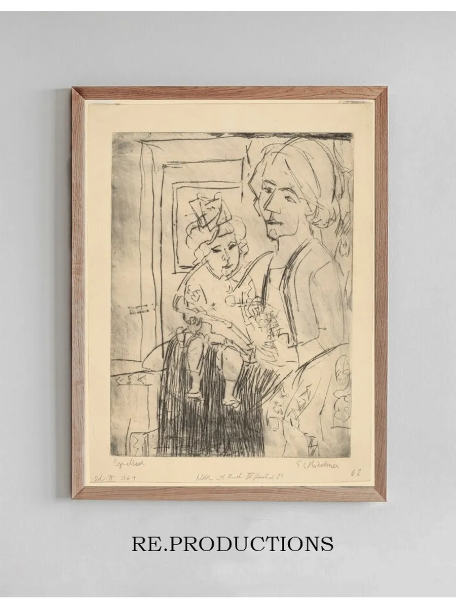 Young Woman with Child